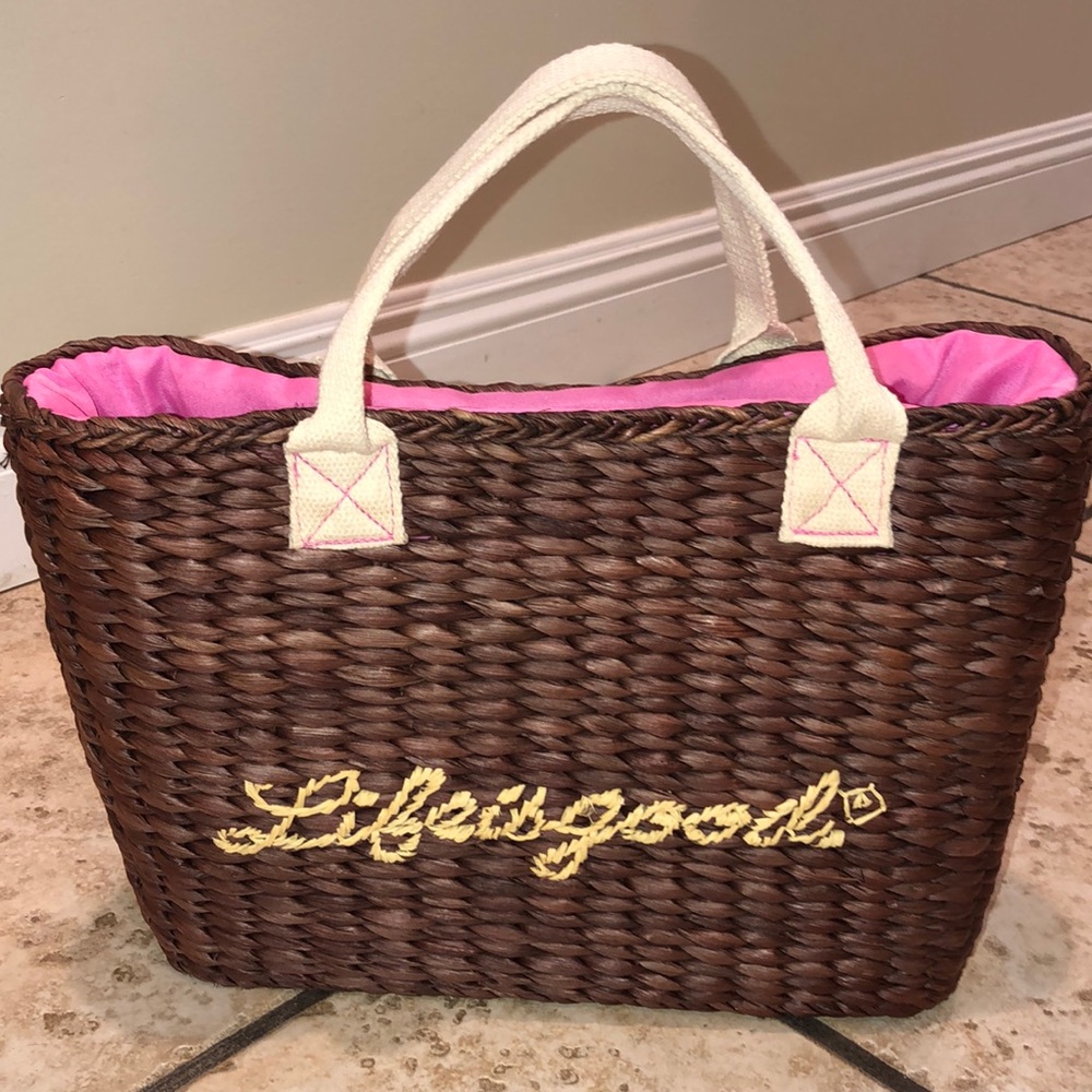 NWOT Life Is Good tote bag